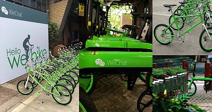 WeChat Messenger and Bicycle Rentals